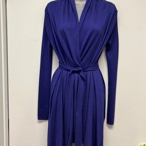 BCBG MAXAZRIA purple sweater.